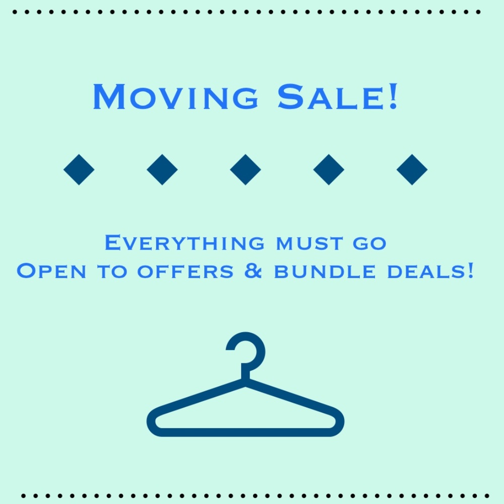 Moving Sale!